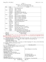 Thiết kế bài dạy lớp 1 - Tuần 7 - Trường TH số 2 Hoà Bình 2