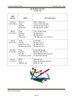 Giáo án Lớp 3 Tuần 18 - Sáng - Trường TH Hùng Vương