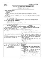 Giáo án môn Ngữ văn 9 - Tuần 24