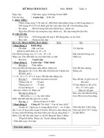 Kế hoạch bài dạy môn: Toán 2 - Tiết 29: Luyện tập