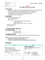 Giáo án lớp 6 môn học Vật lí - Tiết 3: Đo thể tích chất lỏng