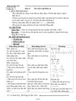 Giáo án Đại số 8 - THCS Nguyễn Hữu Cảnh - Tiết 37: Ôn tập chương II