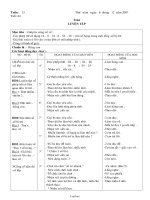 Giáo án môn Toán khối 2 năm 2007 - 2008 - Tiết 64: Luyện tập