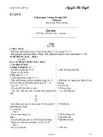 Giáo án Ngữ văn 6 - Trường THCS Đạ Long - Tuần 27