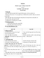Giáo án Tổng hợp môn lớp 2 - Tuần lễ 19, 20