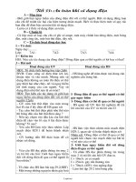 Giáo án Vật lí 7 - Tiết 33: An toàn khi sử dụng điện