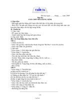 Thiết kế bài dạy lớp 2 năm 2009 - Tuần 16