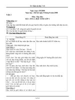 Giáo án lớp 1 - Tuần 2 năm 2008