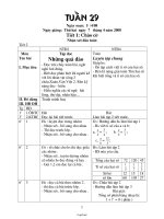 Giáo án các môn lớp ghép 2 + 4 - Tuần 29