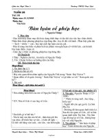 Giáo án Ngữ văn 8 - Tuần 26 - Trường THCS Trực Đại