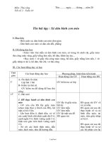 Giáo án lớp 1 môn Thủ công - Tuần 10 - Tiết 2: Xé dán hình con mèo