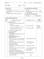 Giáo án Toán 2 - Tiết học 28: 47 + 25