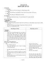 Giáo án lớp 2 môn Tập làm văn - Đáp lời an ủi