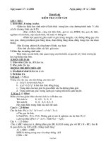 Giáo án môn Đại số 7 - Trường PTDT Nội Trú Yên Châu - Tiết 65, 66