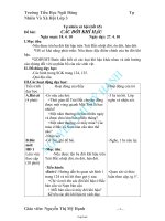 Giáo án Tự nhiên xã hội 3 tiết 65: Các đới khí hậu