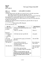 Giáo án Lớp 2B Tuần 10