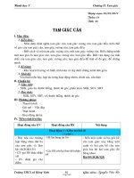 Giáo án môn Hình học lớp 7 - Tiết 35: Tam giác cân