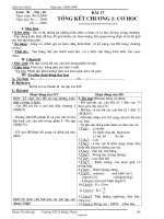 Giáo án Môn Vật lí 6 - Tuần 20 - Tiết 20: Bài 17: Tổng kết chương 1: Cơ học