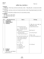 Giáo án môn Đại số khối 8 - Tiết 21: Kiểm tra chương 1