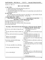 Giáo án Vật lí lớp 6 - Tuần 10 - Tiết 10 - Bài 9 - Lực đàn hồi