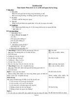 Giáo án lớp 4 môn Tự nhiên xã hội: Tuần 11: Thực hành: Phân tích và vẽ sơ đồ mối quan hệ họ hàng