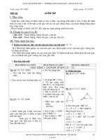 Giáo án môn học Đại số khối 7 - Trường THCS Đông Hải - Tiết 36 đến tiết 38