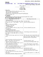 Giáo án lớp 2 – Tuần 26 – Đặng Thị Quý