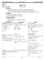 Bài soạn môn Đại số 7 - Trường THCS Hoà Bình - Tiết 28: Luyện tập