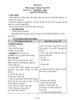 Giáo án các môn khối 2 - Tuần số 4 năm 2013