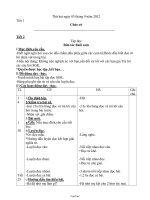 Giáo án Ngữ văn 7 tiết 53, 54: Tiếng gà trưa (Xuân Quỳnh)