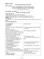 Giáo án Tuần 17 - Buổi chiều - Lớp 3