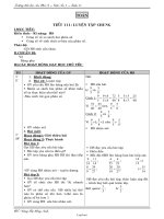 Thiết kế bài dạy tổng hợp các môn lớp 1 - Trường TH “B” Thạnh Mỹ Tây - Tuần 11