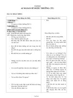 Giáo án Tập đọc 2 tuần 30 tiết 2: Ai ngoan sẽ được thưởng (tt)