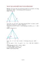 Bài giảng môn học Hình học lớp 7 - Xoay quanh một bài toán hình học