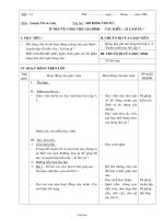 Giáo án Luyện từ và câu - Tiết 13: Mở rộng vốn từ: Từ ngữ về công việc gia đình - Câu kiểu: Ai làm gì