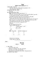 Giáo án dạy khối 1 - Tuần 20 (chuẩn)