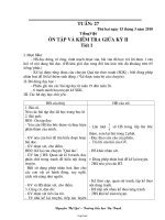 Giáo án Lớp 3 Tuần 27 - Nguyễn Thị Quế – Trường Tiểu học Dạ Trạch