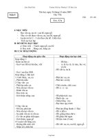 Kế hoach bài dạy môn học lớp 1 - Trường Tiểu học Phường 5 TX Bạc Liêu - Tuần 8