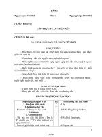 Giáo án Tổng hợp lớp 2 - Tuần dạy 1 năm học 2012