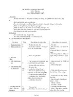 Bài soạn các môn khối 1 - Tuần 25