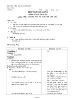 Giáo án Tập làm văn 2 tuần 28 tiết: Đáp lời chia vui. tả ngắn về cây cối