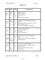 Giáo án các môn lớp 2 - Trường tiểu học Tân tập - Tuần 31