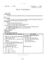 Giáo án môn Đại số khối 8 - Nguyễn Anh Sơn - Tiết 54: Ôn tập chương 3