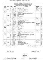 Giáo án các môn lớp 2 - Trường Tiểu học Thị Trấn Di Lăng số 1 - Tuần 20