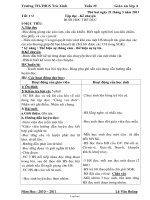 Giáo án Lớp 3 Tuần 29 - Trường TH-THCS Trà Xinh