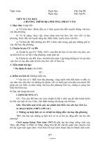 Giáo án Ngữ văn 8 tiết 52 bài 13: Văn bản: Chương trình địa phương (phần văn)