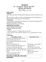 Giáo án Lớp 3 Tuần 24 và 25