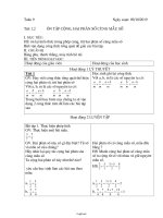 Giáo án Vật lí lớp 7 - Tiết 1 đến tiết 32