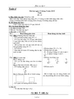 Giáo án các môn học khối 2 - Tuần dạy 4 năm 2010