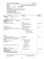 Giáo án Toán - Tiết 115: Luyện tập